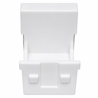 Tapa Espacios de Face plate para Redes Blanco (paq x10)