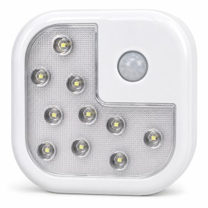 Lámpara con Sensor de Movimiento 10 Led FORTE
