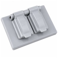 Tapa Interperie Doble Plástica