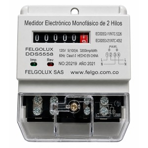 Contador-Medidor  Monofasico Electrónico