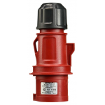 Clavija 32 Amp 3P+T IP44 Famatel Roja