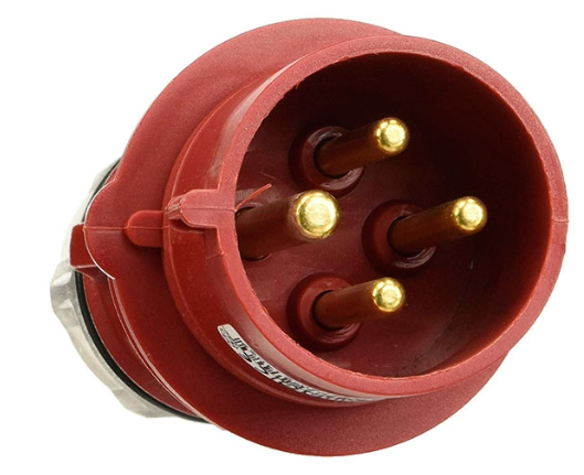 FAMATEL – Cable alargador rojo, 10 metros, Corriente para Exteriores, Protección Infantil, Con una alta flexibilidad y resistencia, TT, 16A, 250V