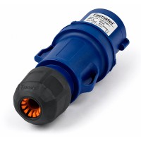 CLAVIJA 16 AMP 2P+T AZUL FAMATEL