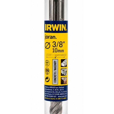 Broca Sds Ranurada 3/8"x 6" para  Muro