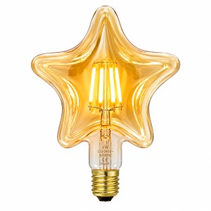 Bombillo Led Filamento E27 Estrella