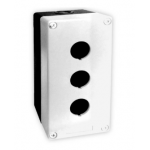 Caja Plástica Para 3 pulsadores