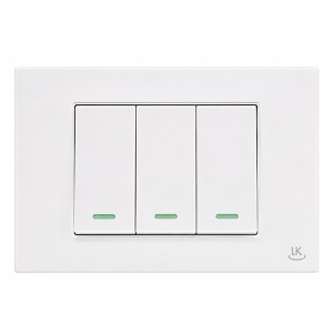 Interruptor Triple conmutable Lumek