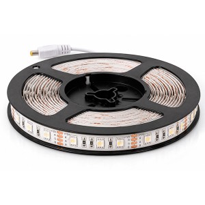 Cinta LED 50/50  (12V) x 5 metros incluye Adaptador 5 amp