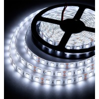 Cinta LED 50/50  (12V) x 5 metros incluye Adaptador 5 amp
