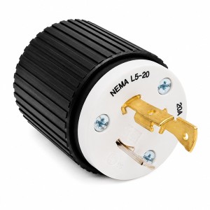 CLAVIJA DE SEGURIDAD NEMA L5-20 HUBBEL / EATON