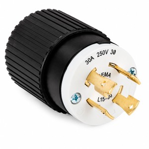 CLAVIJA DE SEGURIDAD NEMA  L15-30 HUBBEL / EATON